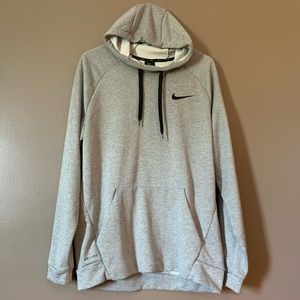 Grey Nike Dri-fit hoodie